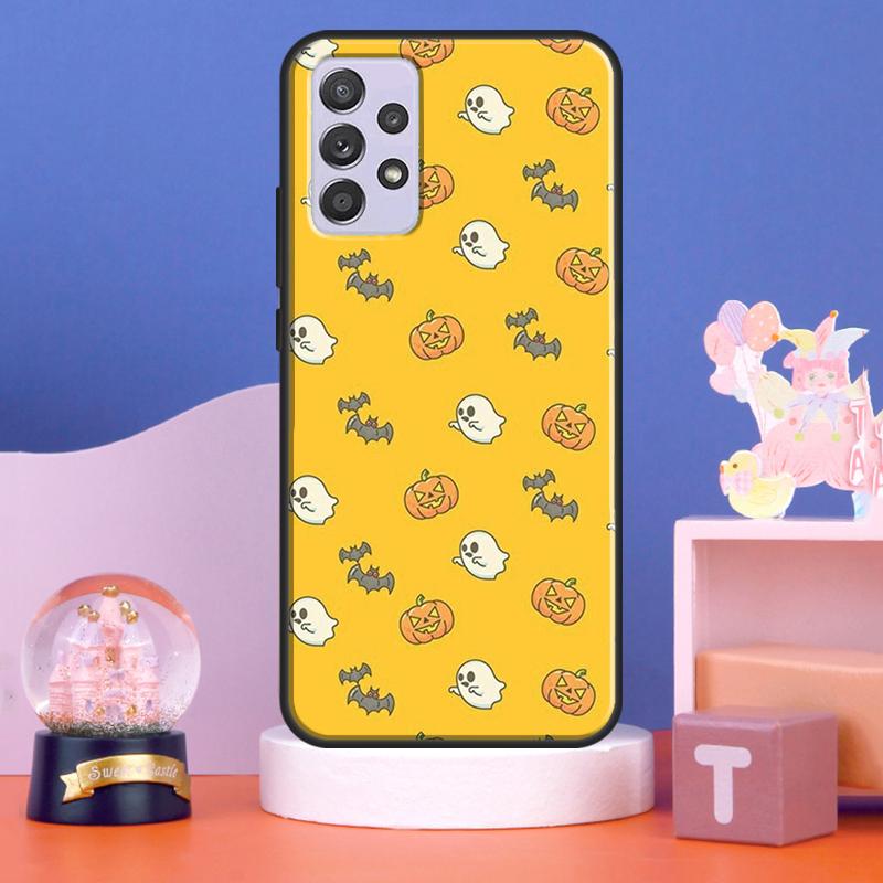Cute Halloween Ghost Case For Samsung Galaxy A15 A35 A55 A56 A06 A16 A26 A36 A32 A52 A13 A33 A53 A14 A34 A54 A17