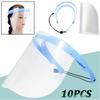 10 шт. Защитный стоматологический экран для лица с защитой от запотевания, сменные лицевые маски, стоматологический материал