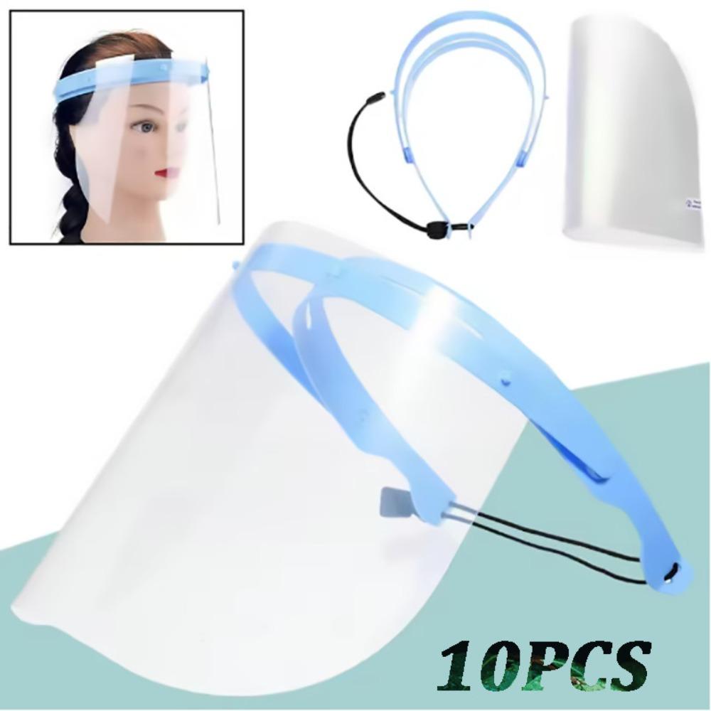 10 шт. Защитный стоматологический экран для лица с защитой от запотевания, сменные лицевые маски, стоматологический материал