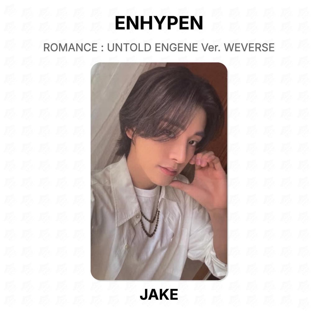 ENHYPEN РОМАНТИКА : Нерассказанная версия ENGENE. Официальная фотокарточка WEVERSE