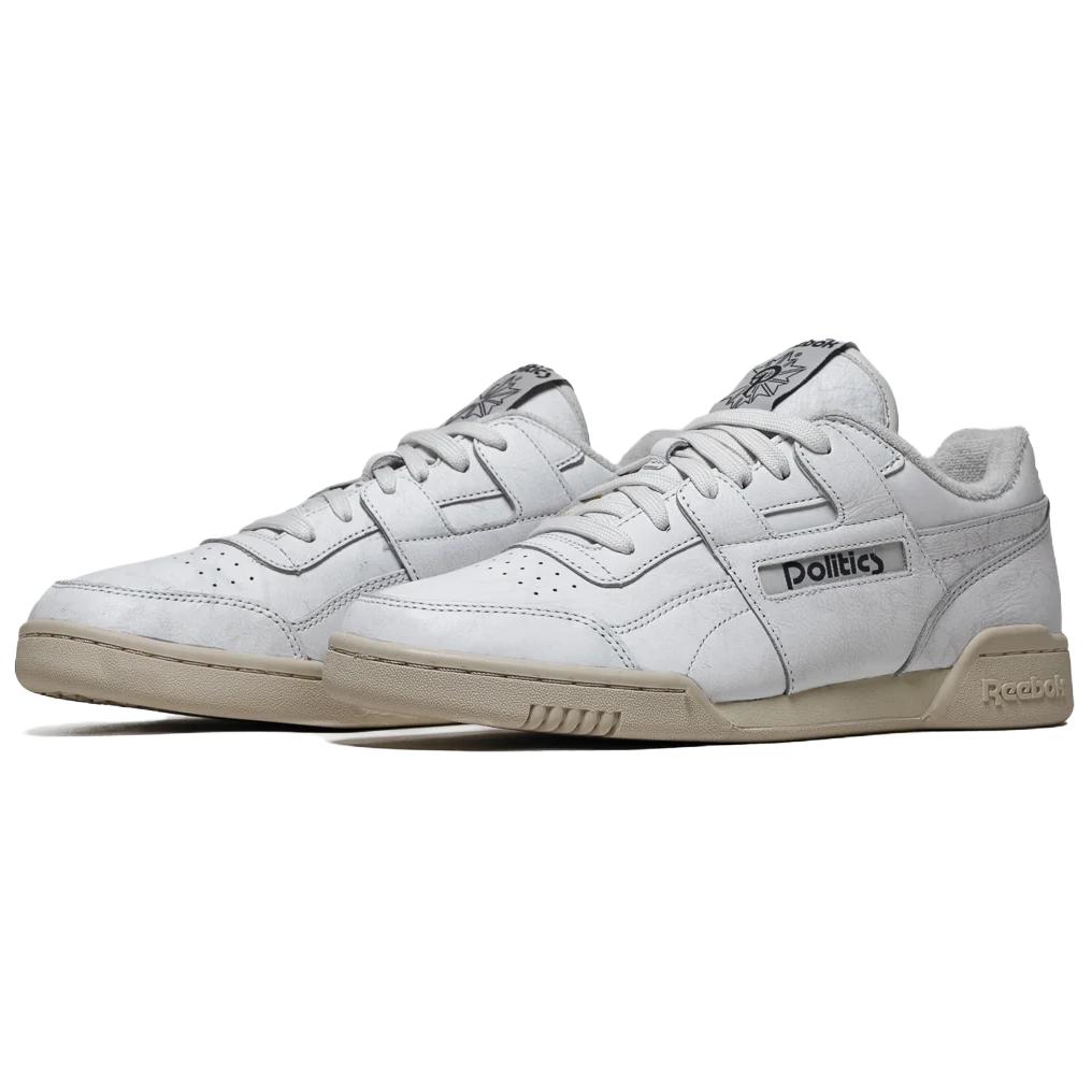 Reebok X Politics Workout Comfortable Versatile Sneakers Unisex sneakers White 100258984