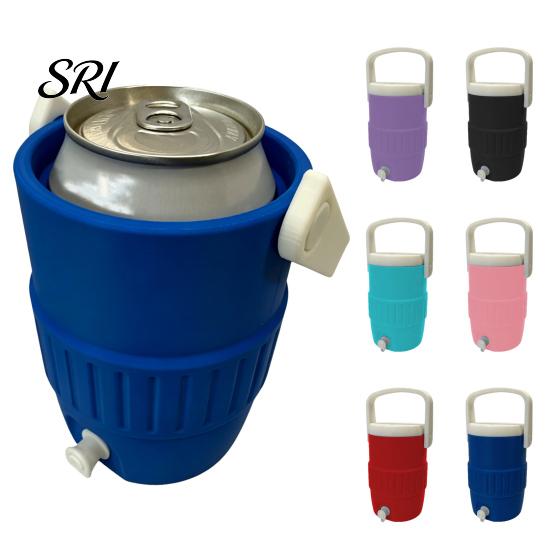 Picnic Water Cup Can Cooler 3D Printed Insulated Sleeve Insulator Keeps Car Holder Bottle Drinks Cold 16oz Portable Tumbler for Stadium Camping