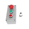 Switch Box Aluminum Alloy 3 Button Control Operation Box IP66 Dustproof Waterproof