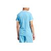 Adidas Футболка Adicolor Classics с тремя полосками, полусиняя, взрывная, мужская, уличная, IM9392