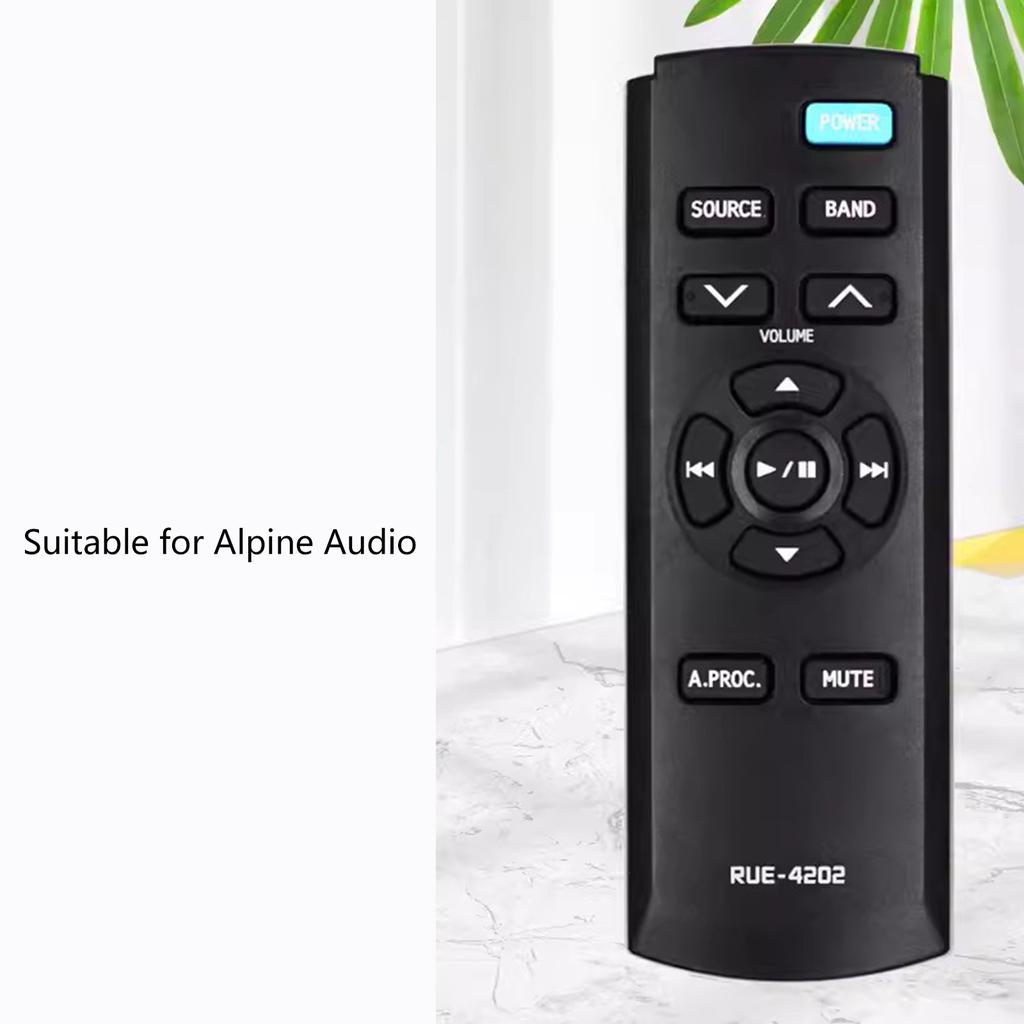Компактный и легкий пульт дистанционного управления для автомобильного проигрывателя ALPINE RUE4202 CDXA08 Контроллеры ресивера Полная функциональность