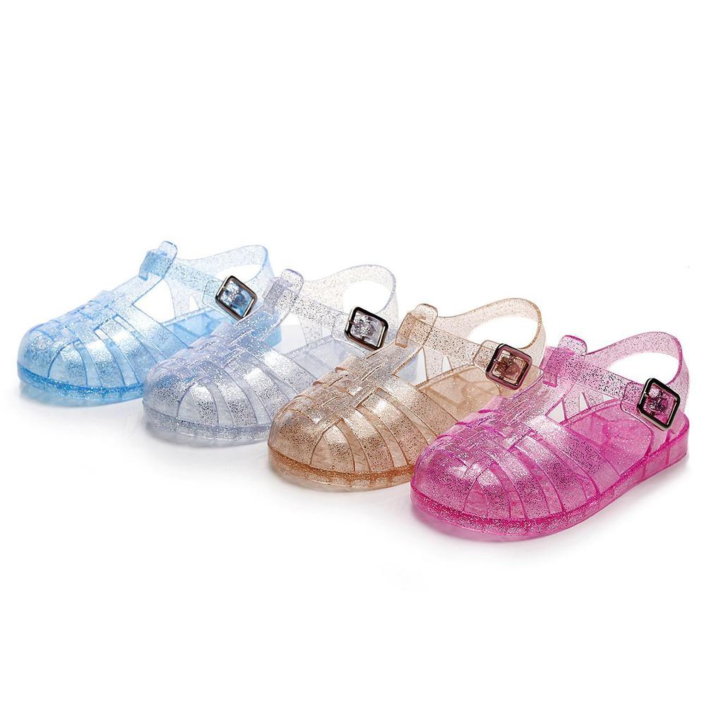 Children's Roman Shoes Summer Girls Flash Beach Shoes Princess Sandals