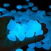 Colorful Glow in The Dark Rocks Luminous Pebbles Glow Stones for Garden Pond Path Lawn Yard