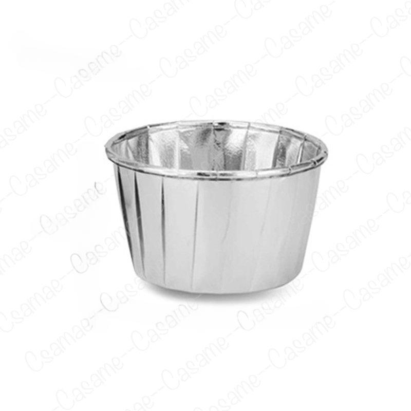 50 шт./упак. золотая фольга, серебряная, для кексов, обертки для тортов, противень, чехол для выпечки, бумажные стаканчики для торта, кондитерские инструменты, праздничные принадлежности