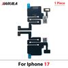 Шлейф датчика приближения и освещенности для слухового динамика iPhone 16 Plus 17 Pro Max 16 Pro 17 Air 16E Без шлейфа динамика