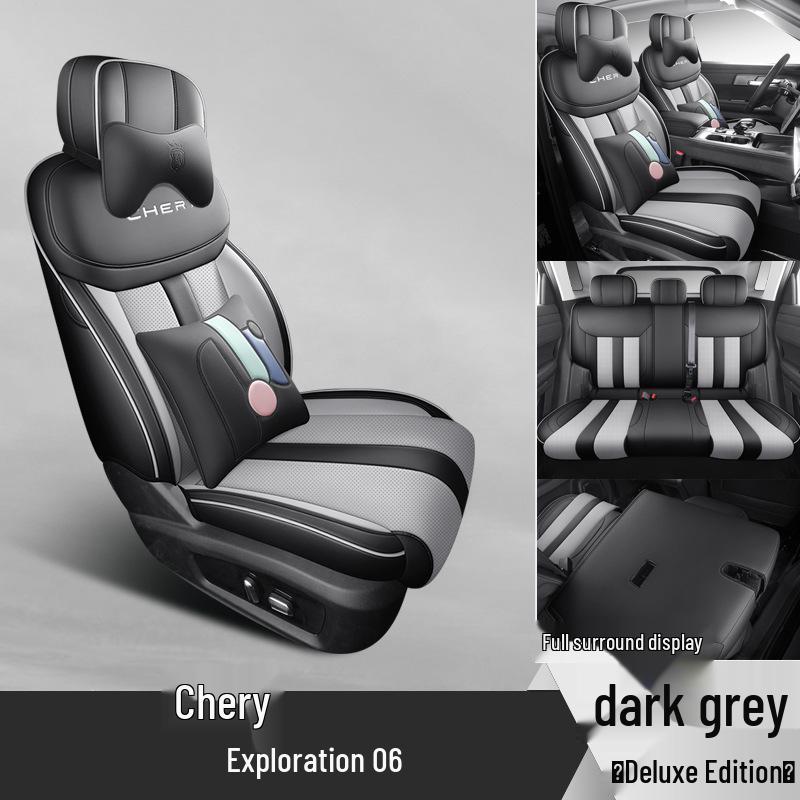 Универсальная полностью кожаная подушка на сиденье автомобиля для 2006 Explore, пятиместная, всесезонная - новая модель