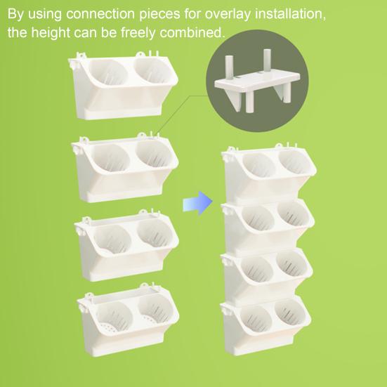 Вертикальный Сад Кашпо Подвесной Ящик для Посадки Ящик для Выращивания Овощей для Комнатных Растений Офис Домашний Декор