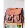 Men's Suitable Leather Vintage Laptop Handmade Briefcase Bag Satchel Messenger.