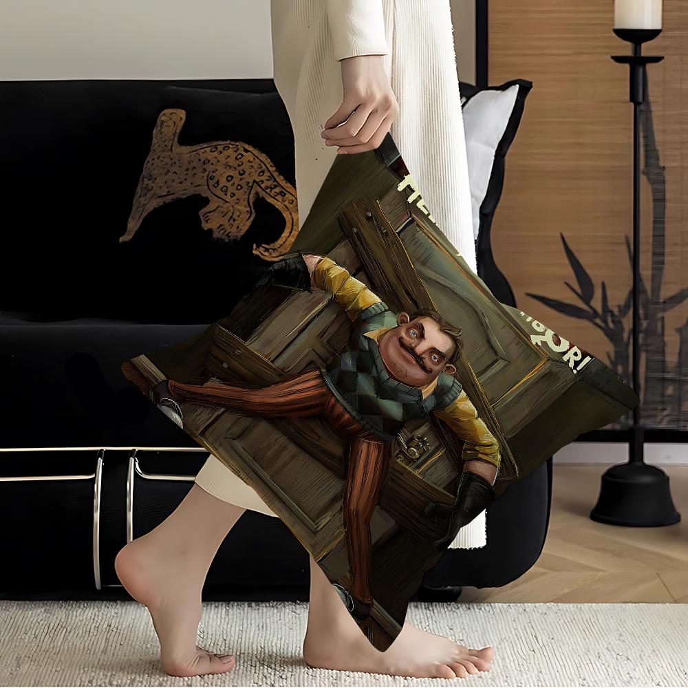 Game HELLO N-NEIGHBOR Pillow Gift Home Office Decoration Pillow Bedroom Sofa Car Cushion CoverPillow Case