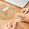 50 PCS Plastic Key Tags Split Ring ID Label Keychains for Organizing Locker Mailbox Apartment Office Home Keys