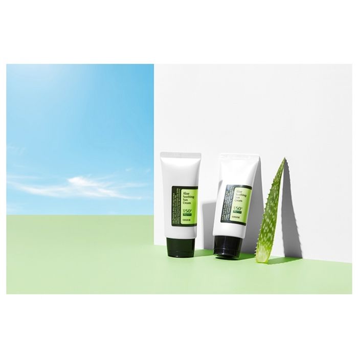 Cosrx Успокаивающий солнцезащитный крем с алоэ SPF 50+ PA++ 50 мл