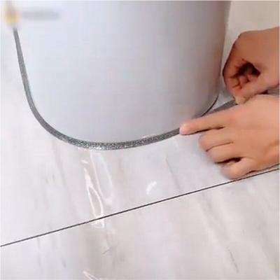 Лента для зазора в плитке, водонепроницаемая, защищенная от плесени шов, декоративные наклейки, плинтус для пола, стены, потолка, плинтус(клей)