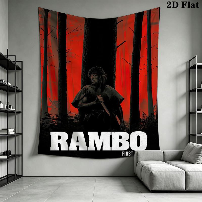 Rambo Last Blood Threepiece Set 1 Duvet Cover 2 Pillowcase Without Core Christmas Birthday Gift Duvet Cover And Pillowcase