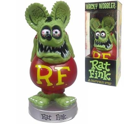 FUNKO Wacky Wobbler RAT FINK (зеленый) Крыса Финк качающаяся голова качающаяся кукольная фигурка Крыса Финк RF