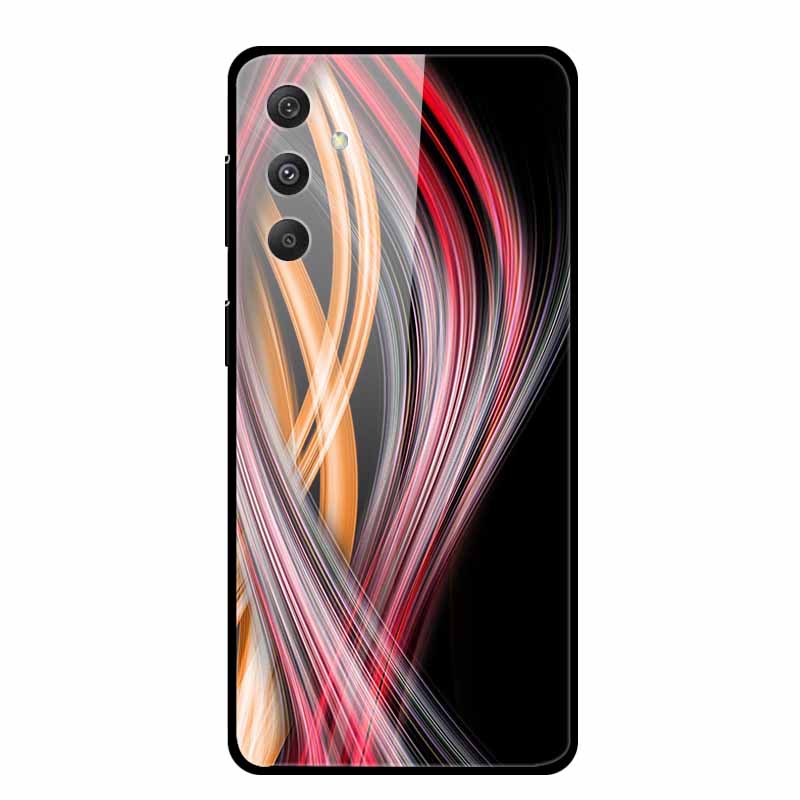 Glass Case For Samsung Galaxy A16 5G Phone Case Soft Bumper Tempered Glass Hard Back Cover For Samsung Galaxy M55 S25 Plus Case