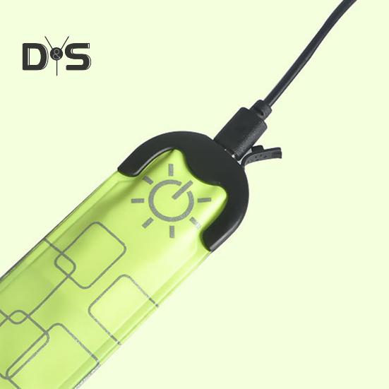 Перезаряжаемый светодиодный браслет для бега, светящиеся браслеты со светодиодной подсветкой, браслет для ночного велоспорта, ходьбы, бега, беговой экипировки