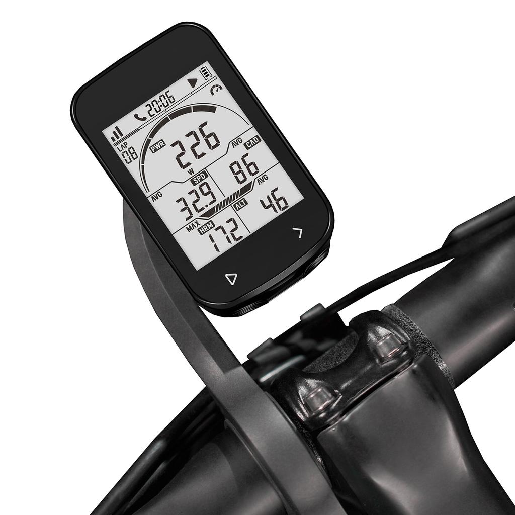 GPS Bike Computer Waterproof Wireless Cycle Smart Computer Speedometer 5 Satellite System 2.6 Inch Large Screen