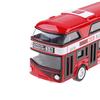 Детские литые металлические машинки игрушки инерционные 1:43 Двухэтажный лондонский автобус игрушка подарок