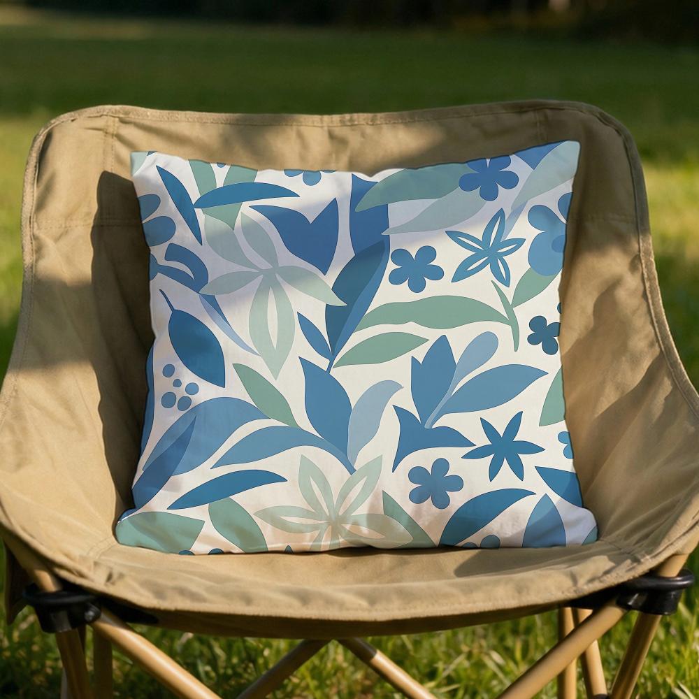 lush leaves Cushion Cover Soft Reversible Durable Pillow Cover MultiScene Use for Home Car Daily Comfort