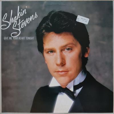 Виниловая пластинка SHAKIN' STEVENS - Give Me Your Heart Tonight EP CCL461582 Epic 1982 UK Rock Б/у