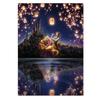 Tenyo (Tenyo) [Made In Japan] 300-Piece Jigsaw Puzzle Disney Tangled: Reflection of the Future On the Lake (30.5x43cm) D-300-064, Includes Glue,