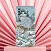 Чехол для Samsung A56 A36 A26 A24 A16 A14 A12 A32 A50 A70 A20E A22 A40 A34 A54 A42 A52 5G A04s A06 Обложка Мультяшный Рождественский Стиль