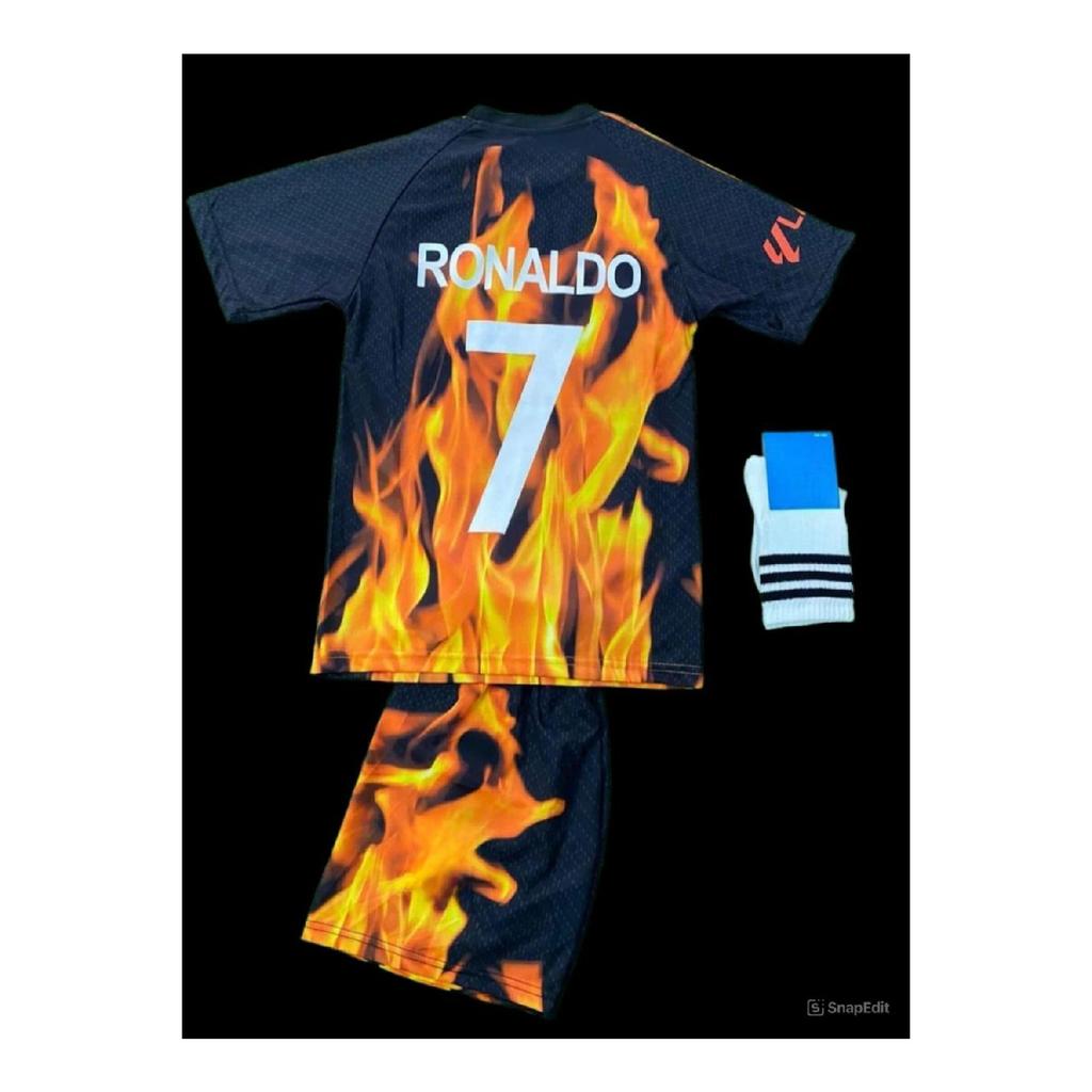 Ronaldo Flame Siuuu Children's Jersey Team