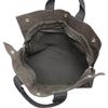HERMES canvas Her LineMM Tote Bag Handbag Nylon gray unisex 100951M Used
