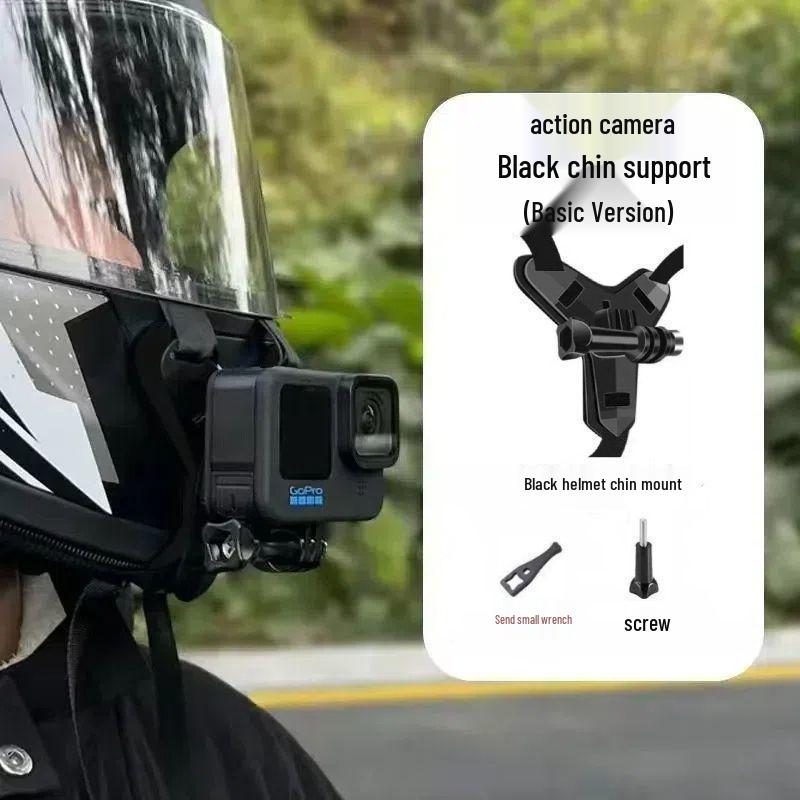 Аксессуары для камеры DJI Action5Pro/43: Нагрудный ремень, Повязка на голову, Клипса для рюкзака, Закаленное стекло, Ремешок для шлема