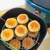 Круглая решетка для аэрофритюрницы с ножками, штабелируемая, сетчатая, для гриля, из нержавеющей стали, антикоррозийная, для домашней кухни, духовки, пароварки, плиты