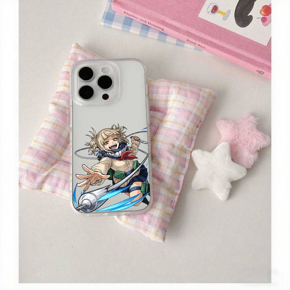 Чехол для телефона H-Himiko T-Toga Для IPhone 17 16 15 12 11 Pro Max 14 Plus 13 Mini Прозрачный Чехол Мягкий Funda