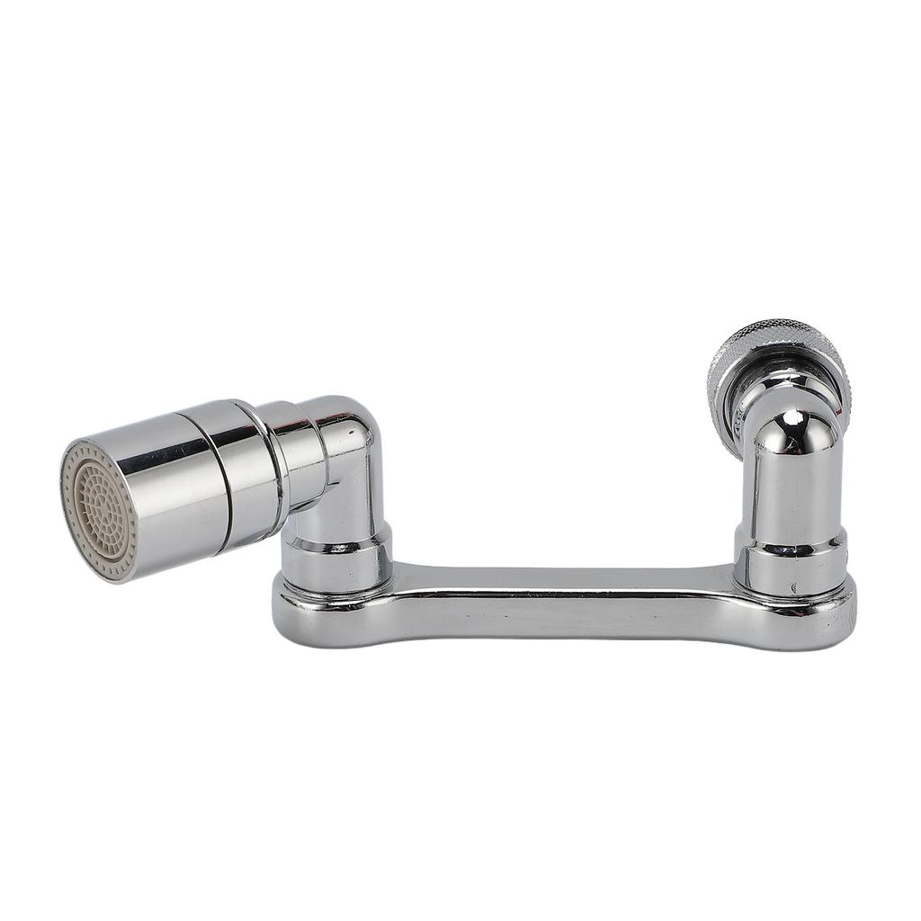 Вращающийся удлинитель для смесителя 360° 1080° Механическая рукоятка Универсальная насадка для смесителя Аэратор для ванной комнаты Kitc