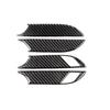 Car Stickers For Cadillac XT5 2016-2019 Carbon Fiber Car Door Handle Frame Trim Cover  Car Styling Interior Accessories 4pcs