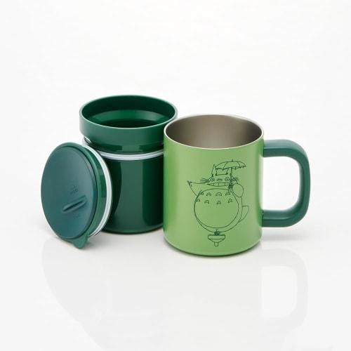Skater Thermal Insulation Vacuum Insulated Stainless Steel Mug 320ml with Inner Cup My Neighbor Totoro Studio Ghibli STMG4NI