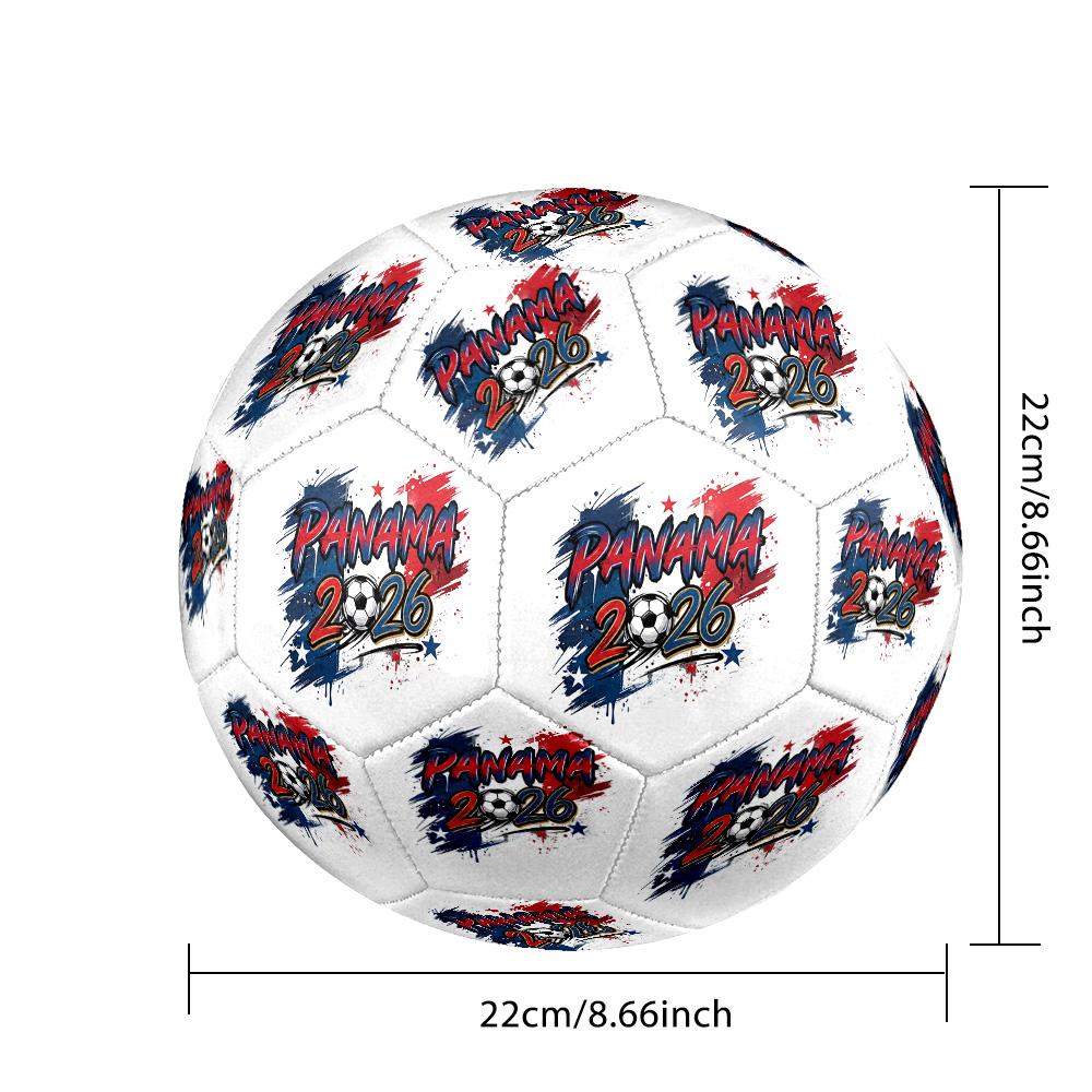 Panama 2026 Soccer Championship Soccer Ball Size 5 Football Machine Sewn Outdoor Universal Football perfect gift for sports enthusiasts