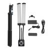 40W Dual Arms LED Fill Light with Phone Holder 3200K‑5600K Foldable 3 Modes LED Stick Fill Light