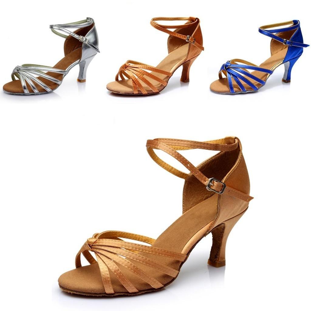 Luxurious Fashion 9-color Women's Ballroom Latin Tango Dance Shoes For Ultimate Elegance