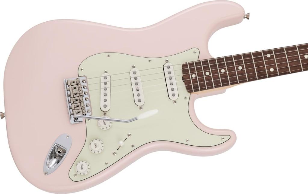 Fender/Made in Japan Traditional 60s Stratocaster Rosewood Fingerboard Shell Pink