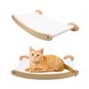 1Piece Wooden Wall Mounted Pet Hammock For Cat For Sleeping