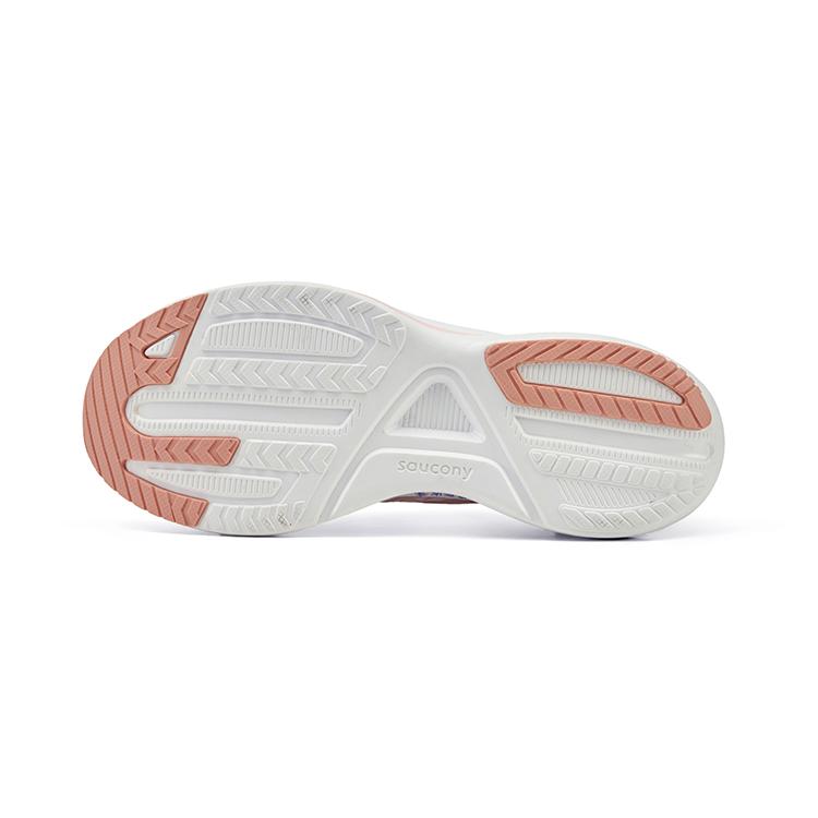 SAUCONY Поющий колибри 3 Амортизирующие Нескользящие Низкие Кроссовки для бега Женские Белый Розовый S18189-1