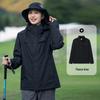 Men's Detachable 3-in-1 Waterproof Windbreaker Jacket