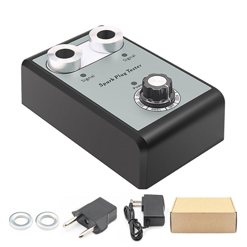 Точный тестер с европейским адаптером. Простые в использовании комплекты для проверки пропусков зажигания. Проверка автомобильных свечей зажигания для обнаружения пропусков зажигания в двигателе.