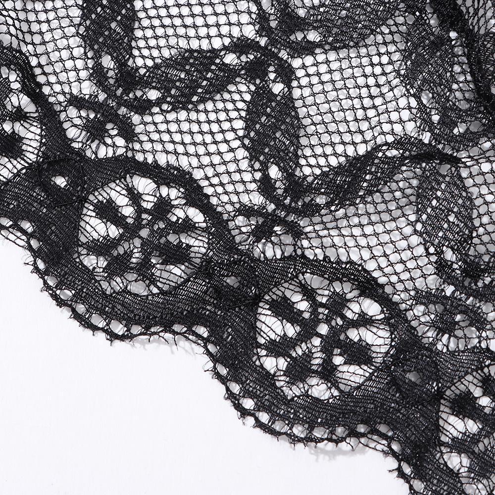 T-back Transparent Underpants Lace Flowers Thong Hollow Bow Panties Women's Underwear G String