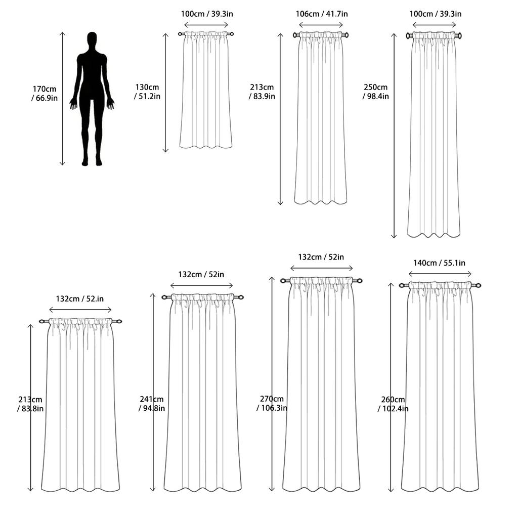 1pc Modern Solid Colour Sheer Curtain, Rod Pocket Curtains for Living Room Bedroom, Home Decoration, French Window Screen