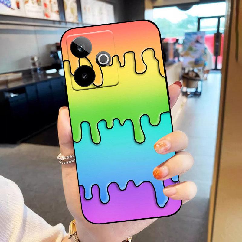 Чехол для Realme GT 7 GT 7T Глобальная версия Ударопрочный корпус Для Realme GT7 GT7T Защита Мягкий силиконовый Бампер Чехол Fundas Etui