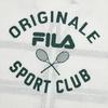 Fila ORIGINALE Вязаный мужской кардиган с лацканами Облачно-белый WT Умеренный F11U539401F-WT